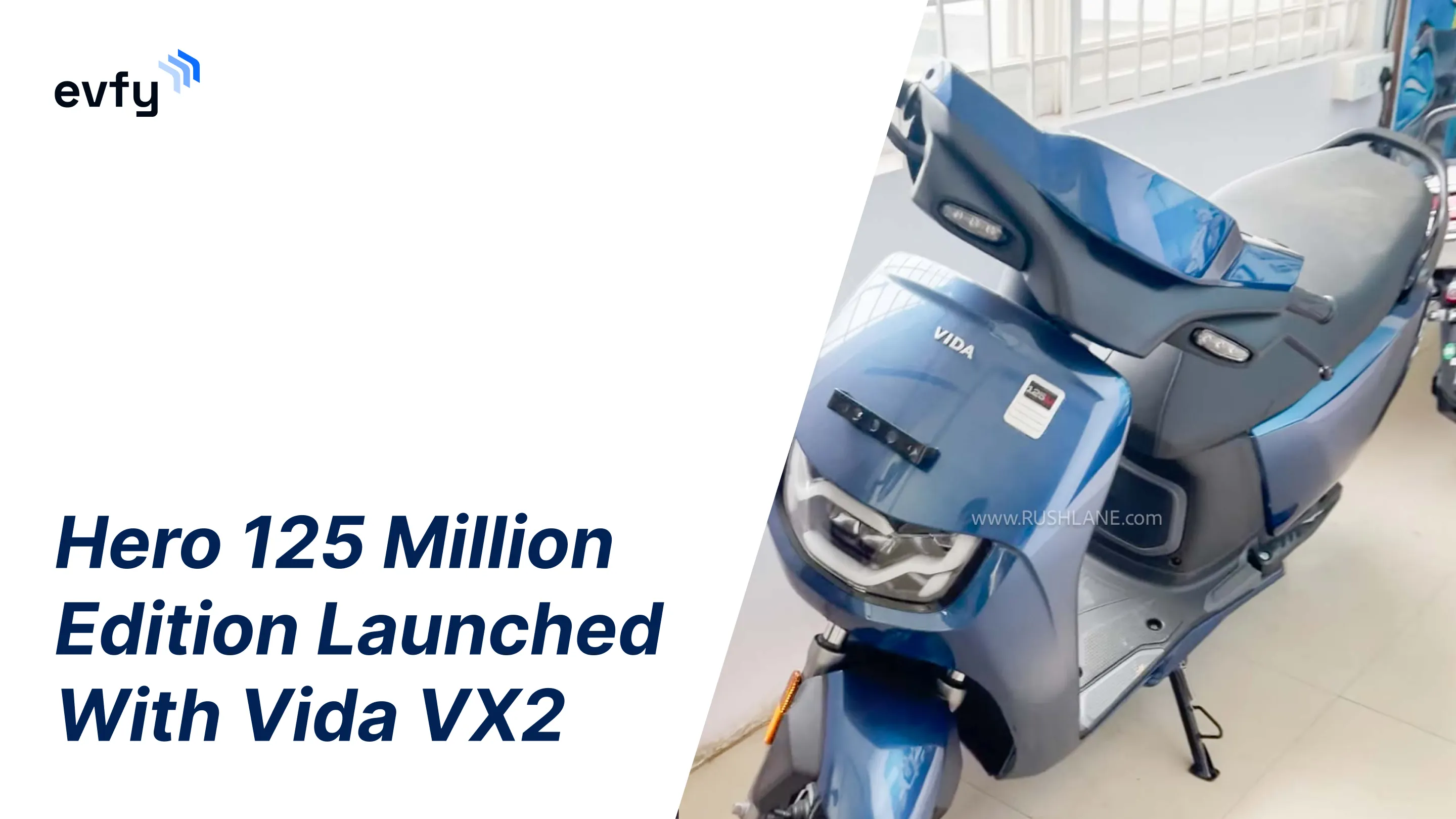 Hero 125 Million Edition Launched With Vida VX2